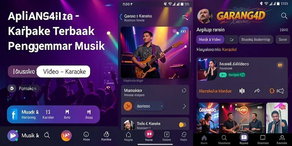 Tampilan antarmuka GARANG4D dengan fungsi Karaoke yang menarik.