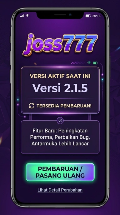 Tampilan riwayat versi joss777